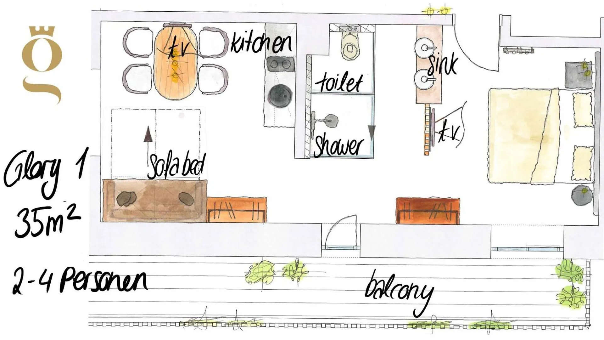 Guest house Glanz & Glory Appartements Soelden